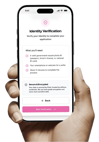 App screenshot on phone